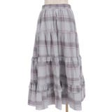 チェックティアードスカート | axes femme | 詳細画像8 