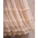 ベルト付チュールスカート | axes femme | 詳細画像12 