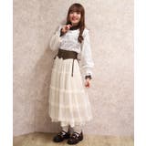 ベルト付チュールスカート | axes femme | 詳細画像17 