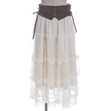 ベルト付チュールスカート | axes femme | 詳細画像18 