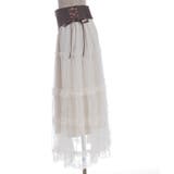 ベルト付チュールスカート | axes femme | 詳細画像19 