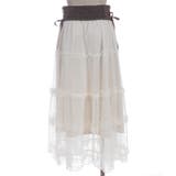 ベルト付チュールスカート | axes femme | 詳細画像20 