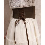 ベルト付チュールスカート | axes femme | 詳細画像4 