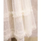 ベルト付チュールスカート | axes femme | 詳細画像5 