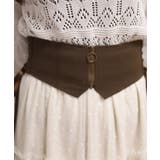 ベルト付チュールスカート | axes femme | 詳細画像6 