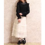 ベルト付チュールスカート | axes femme | 詳細画像8 