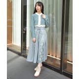 レースアップ×ジャガードスカート | axes femme | 詳細画像12 