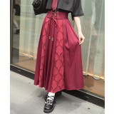 赤 | レースアップ×JQSK | axes femme