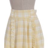 プチフリルチェック柄スカート | axes femme | 詳細画像17 