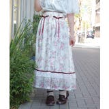 レース×ブーケスカート | axes femme | 詳細画像6