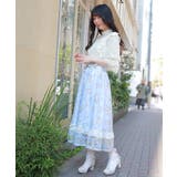 レース×ブーケスカート | axes femme | 詳細画像8