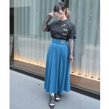 チャイナボタン編上スカート | axes femme | 詳細画像9 
