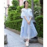配色レース楊柳フリルスカート | axes femme | 詳細画像6