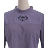 クロス刺繍ラメカットトップス | axes femme | 詳細画像17 