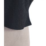 クロス刺繍ラメカットトップス | axes femme | 詳細画像26 