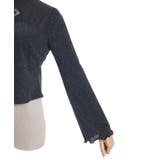 クロス刺繍ラメカットトップス | axes femme | 詳細画像29 