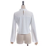 クロス刺繍ラメカットトップス | axes femme | 詳細画像9 