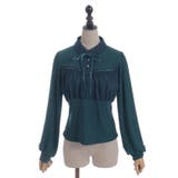 チェックレイヤードトップス | axes femme | 詳細画像9 