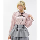 ボレロ風バイカラーレースプルオーバー | axes femme | 詳細画像5
