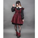 クロスレースフリルミニワンピース | axes femme | 詳細画像1