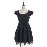 クロスレースフリルミニワンピース | axes femme | 詳細画像25