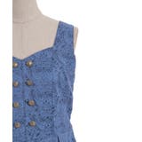 バックフリルジャカードワンピース | axes femme | 詳細画像19 