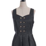 バックフリルジャカードワンピース | axes femme | 詳細画像24 