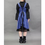 バックフリルジャカードワンピース | axes femme | 詳細画像3 