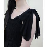 バックフリルロングワンピース | axes femme | 詳細画像12