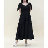 バックフリルロングワンピース | axes femme | 詳細画像14
