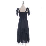 バックフリルロングワンピース | axes femme | 詳細画像17