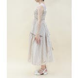 バックフリルロングワンピース | axes femme | 詳細画像5