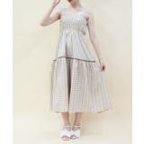 バックフリルロングワンピース | axes femme | 詳細画像7