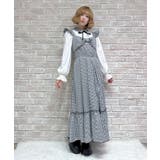 リボンデザインロングジャンスカ | axes femme | 詳細画像14 