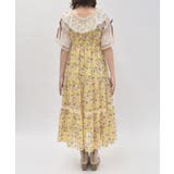 花柄ティアードキャミワンピース | axes femme | 詳細画像3 