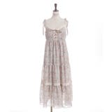 花柄ティアードキャミワンピース | axes femme | 詳細画像9 