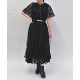 ドロストレースケープワンピース | axes femme | 詳細画像10 