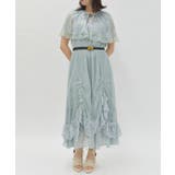 ミント | ドロストレースケープワンピース | axes femme