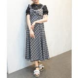 グレー | リボンデザインキャミワンピース | axes femme