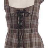 チェック柄編上ジャンスカ | axes femme | 詳細画像11 