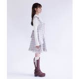 チェック柄編上ジャンスカ | axes femme | 詳細画像2 