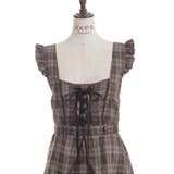 チェック柄編上ジャンスカ | axes femme | 詳細画像9 