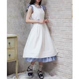 バイカラーフレアノースリワンピース | axes femme | 詳細画像5 