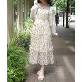 生成り | さくらんぼキャミワンピース | axes femme