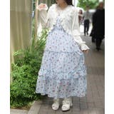 サックス | さくらんぼキャミワンピース | axes femme