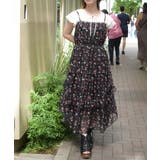 黒 | さくらんぼキャミワンピース | axes femme