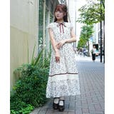 カットワーク花柄ワンピース | axes femme | 詳細画像10