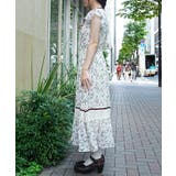カットワーク花柄ワンピース | axes femme | 詳細画像2
