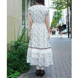 カットワーク花柄ワンピース | axes femme | 詳細画像3