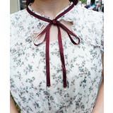 カットワーク花柄ワンピース | axes femme | 詳細画像4